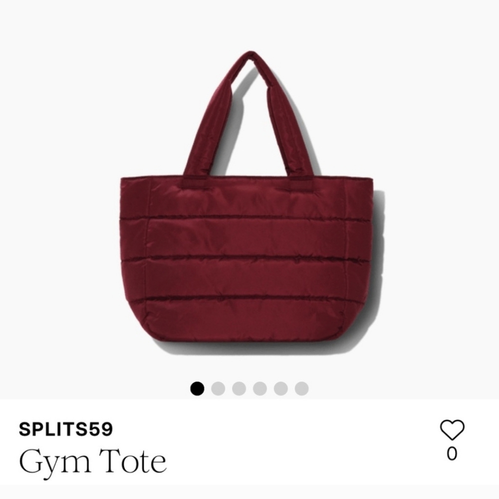 Splits59 Gym Bag in Burgundy
